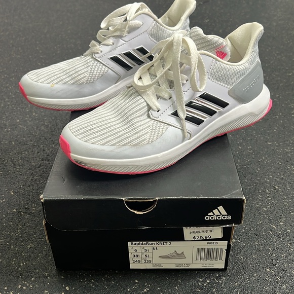 Adidas Rapida Run J Knit size 6 - Picture 2 of 4